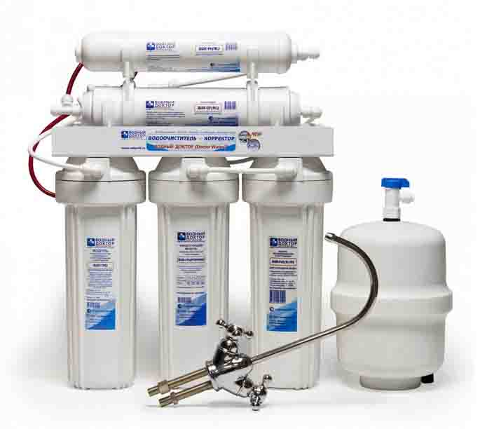 Фильтр для воды напорный ВД-ТМ 205 Люкс Fe2