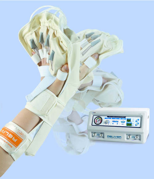 RELIVER - аппарат Восстановление и восстановление рук после инсульта. 